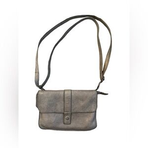 Garnet hill Latico Ray Cross-Body Bag leather adjustable removable strap